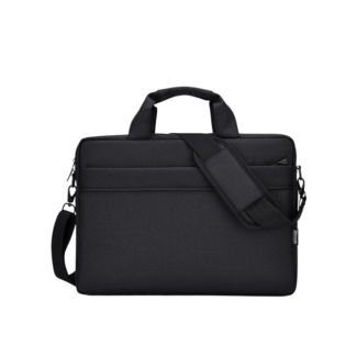 OEM Case2go - Laptoptas 15.6 Inch - Schooltas - Extra vakken - Met Verstelbare Schouderband - Zwart