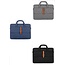 Case2go - Laptoptas 15.6 Inch - Schooltas - Met Extra Voorvak - Met Verstelbare Schouderband - Zwart