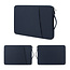 Case2go - Laptoptas 15.4 Inch - Schooltas - Extra vakken - Met Handvat - Waterdicht - Donker Blauw