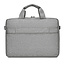 Case2go - Laptoptas 15.6 Inch - Schooltas - Extra vakken - Met Verstelbare Schouderband - Grijs