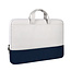 Case2go - Laptoptas 15.6 Inch  - Schooltas - Extra vakken - Incl Reisband - Donker Blauw