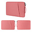 Case2go - Laptoptas 15.4 Inch - Schooltas - Extra vakken - Met Handvat - Waterdicht - Roze