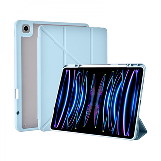 WIWU WIWU - iPad 10.2 (2019/2020/2021) hoes - Tri-Fold Book Case Smart Cover - Lichtblauw