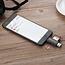 Case2go - SD Kaartlezer USB voor Micro SD kaart - SD kaart - Geschikt voor Telefoon, PC en Tablet met Micro USB aansluiting - Zwart