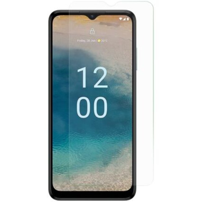 Screenprotector voor Nokia G22 - Case Friendly - Gehard Glas - Transparant