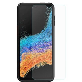 Case2go Case2go - Screenprotector geschikt voor Samsung Galaxy Xcover6 Pro - Case Friendly - Gehard Glas - Transparant