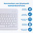 Bluetooth Toetsenbord geschikt voor Apple iPad 10.2 (2019/2020/2021) Toetsenbord &amp; Hoes - QWERTY Keyboard case - Auto/Wake functie - Goud