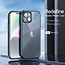 Dux Ducis - Telefoon Hoesje geschikt voor de iPhone 15 - Back Cover - Aimo Series - Zwart