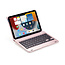 Case2go - Bluetooth Toetsenbord Tablet Hoes geschikt voor Apple iPad Mini 6 2021 - QWERTY - 8.3 inch - Rosé Goud