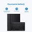 Bluetooth Toetsenbord geschikt voor Samsung Galaxy Tab A 8.0 (2019) Toetsenbord &amp; Hoes - QWERTY Keyboard case - Auto/Wake functie - Zwart