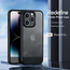 Dux Ducis - Telefoon Hoesje geschikt voor de iPhone 15 Pro - Back Cover - Aimo Series - Zwart