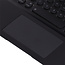 Case2go - Bluetooth toetsenbord hoes geschikt voor Apple iPad Pro 11 (2022/2021/2020/2018) -  QWERTY - Toetsenbord verlichting - Zwart