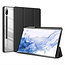 Dux Ducis - Tablet hoes geschikt voor Samsung Galaxy Tab S9 Plus (2023) - Toby Series - Auto Sleep/Wake functie - Tri-Fold Book Case - Zwart