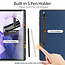 Samsung Galaxy Tab S9 Plus (2023) - Domo Book Case  - Blauw
