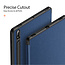 Samsung Galaxy Tab S9 Plus (2023) - Domo Book Case  - Blauw