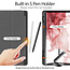 Dux Ducis - Tablet hoes geschikt voor Samsung Galaxy Tab S9 Plus (2023) - Domo Book Case - Auto Wake/Sleep functie - Zwart