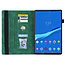 Tablet hoes geschikt voor de Lenovo Tab M10 HD Gen 2 (TB-X306X) - Groen