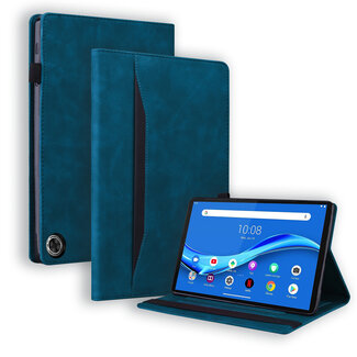 Cover2day Case2go - Hoes voor Amazon Fire Max 11 (2023) - Business Wallet Book Case - Met pasjeshouder - Donker Blauw