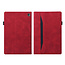 Case2go - Hoes voor Amazon Fire 7 (2022) - Business Wallet Book Case - Met pasjeshouder - Rood