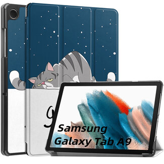 Cover2day Tablet hoes geschikt voor de Samsung Galaxy Tab A9 (2023) 8 inch - Goodnight