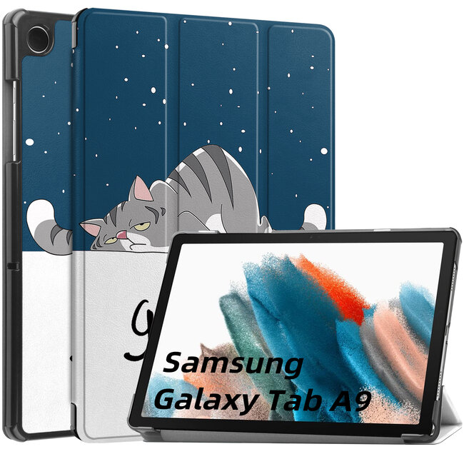 Tablet hoes geschikt voor de Samsung Galaxy Tab A9 (2023) 8 inch - Goodnight