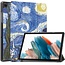 Tablet hoes geschikt voor de Samsung Galaxy Tab A9 (2023) 8 inch - Sterrenhemel