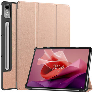 Cover2day Tablet hoes geschikt voor de Lenovo Tab P12 - Rose-Goud