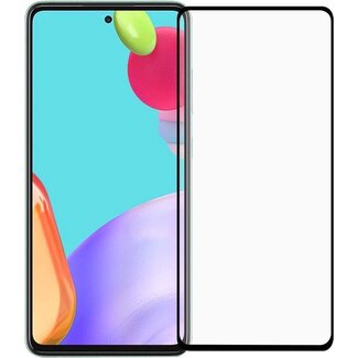 Case2go Screenprotector geschikt voor Samsung Galaxy A52 5G  - Full Cover - Transparant