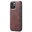 CaseMe - Telefoonhoesje geschikt voor iPhone 15 - Bookcover - Met Afneembare Magneet-backcase - Ming Serie - Rood