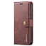 CaseMe - Telefoonhoesje geschikt voor iPhone 15 Pro Max - Bookcover - Met Afneembare Magneet-backcase - Ming Serie - Rood