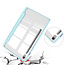 Cover2day - Tablet hoes geschikt voor Samsung Galaxy Tab S9 (2023) - Acrylic Trifold case met Auto/Wake functie en Magneetsluiting - Licht Blauw