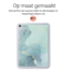 Hoozey - Back Cover voor Apple iPad 10 (2022) - 10.9 inch - Tablet hoes - Marmer print - Groen