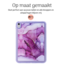 Hoozey - Back Cover voor Apple iPad 10 (2022) - 10.9 inch - Tablet hoes - Marmer print - Paars