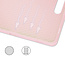 Cover2day - Tablet hoes geschikt voor Samsung Galaxy Tab S9 (2023) - Auto Wake/Sleep functie - Tri-Fold Book Case met penhouder - Roze