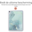 Hoozey - Back Cover voor Apple iPad Air 4/5 (2022/2020) - 10.9 inch - Tablet hoes - Marmer print - Groen