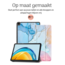 Tablet hoes geschikt voor de Apple iPad Air 5/4 (2022/2020) - Blauw/Roze