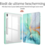 Tablet hoes geschikt voor de Samsung Galaxy Tab S8/S7 (2022/2020) - Licht Groen