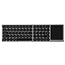 WIWU - Draadloos Toetsenbord - Opvouwbaar Bluetooth Keyboard - QWERTY - Zilver