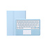 Case2go - Bluetooth Toetsenbord Hoes voor Samsung Galaxy Tab S10 Plus / S9 FE Plus / S9 Plus (12.4 inch) – Met Pencil Houder & Auto Wake/Sleep - Licht Blauw