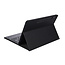 Case2go - Bluetooth Toetsenbord voor Samsung Galaxy Tab S9 Plus/S9 FE Plus (2023) - Met stylus pen houder - QWERTY Keyboard case - Zwart