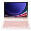 Cover2day - Bluetooth Toetsenbord voor Samsung Galaxy Tab S9 (2023) - Met stylus pen houder - QWERTY Keyboard case - Roze