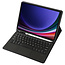 Cover2day -  Bluetooth Toetsenbord voor Samsung Galaxy Tab S9 (2023) - Met stylus pen houder en Touchpad - QWERTY Keyboard case - Zwart