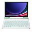 Cover2day - Bluetooth Toetsenbord voor Samsung Galaxy Tab S9 (2023) - Met stylus pen houder - QWERTY Keyboard case - Mint Groen
