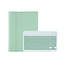 Cover2day - Bluetooth Toetsenbord voor Samsung Galaxy Tab S9 (2023) - Met stylus pen houder - QWERTY Keyboard case - Mint Groen