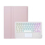 Tablet hoes geschikt voor de Samsung Galaxy Tab S10 FE / Tab S9 FE/ Tab S9 - Roze