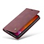 CaseMe - Telefoonhoesje geschikt voor Apple iPhone 15 Pro - Wallet Book Case - Met Magnetische Sluiting - Rood