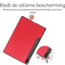 Tablet hoes geschikt voor de Samsung Galaxy Tab S9 Plus/S9 FE Plus (2023) - Rood