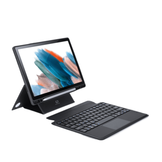 Dux Ducis Tablet hoes geschikt voor de Samsung Galaxy Tab A8 (2021/2022) - Zwart