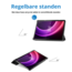 Tablet hoes geschikt voor de Lenovo Tab P11 2nd Gen (2022) - 11.5 inch - Zwart