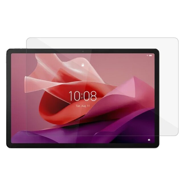 Screenprotector geschikt voor Lenovo Tab P12 Pro - Tempered Glass - Case Friendly - Transparant